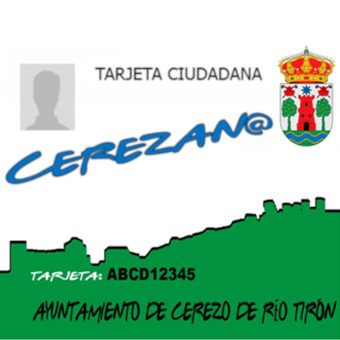 Fotografía de la tarjeta ciudadana de Cerezo de Río Tirón
